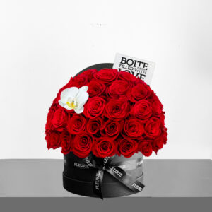 ROUND BLACK BOX – HALF DOME