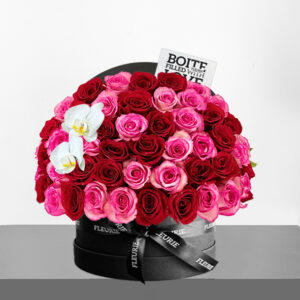 RED & PINK HALF DOME ROSES