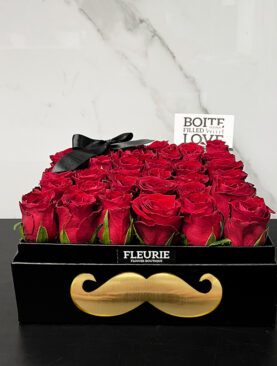 PAPA SLIM BOX RED ROSES