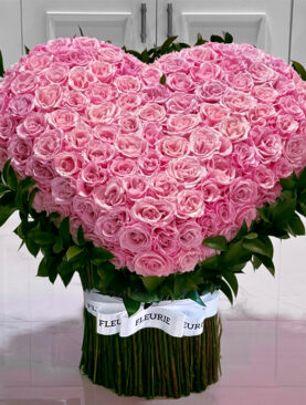 Heart of Luxury - pink roses