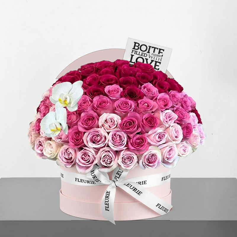 OMBRÉ HALF DOME ROSES