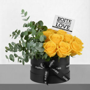 EUCAROSES BOX - yellow roses
