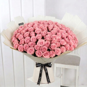 Pink roses XLarge bouquet