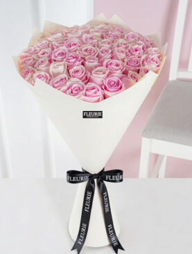 Pink roses Medium bouquet