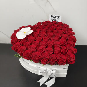 HEART WHITE BOX - MEDIUM
