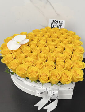 HEART WHITE BOX - MEDIUM