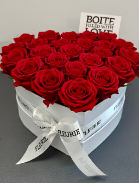 HEART WHITE BOX - SMALL