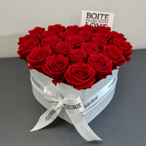 HEART WHITE BOX - SMALL