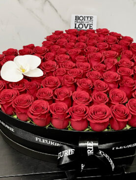 HEART BLACK BOX - LARGE