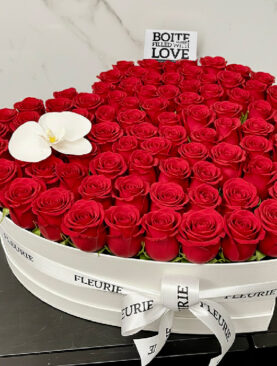 HEART WHITE BOX - LARGE
