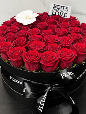 ROUND BLACK BOX – LARGE CLASSIC