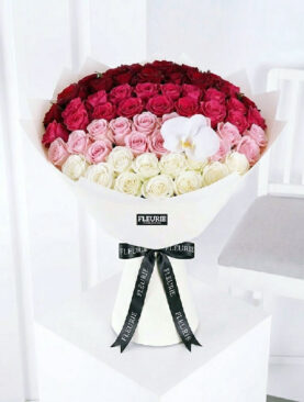 SHADES OF PINK ROSES