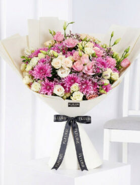 LIGHT COLORS MIXED BOUQUET
