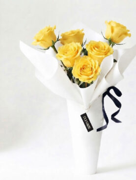 Simple yellow Half Dozen