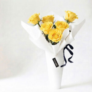 Simple yellow Half Dozen